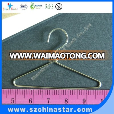 Plastic coated wire very small doll clothes hangers